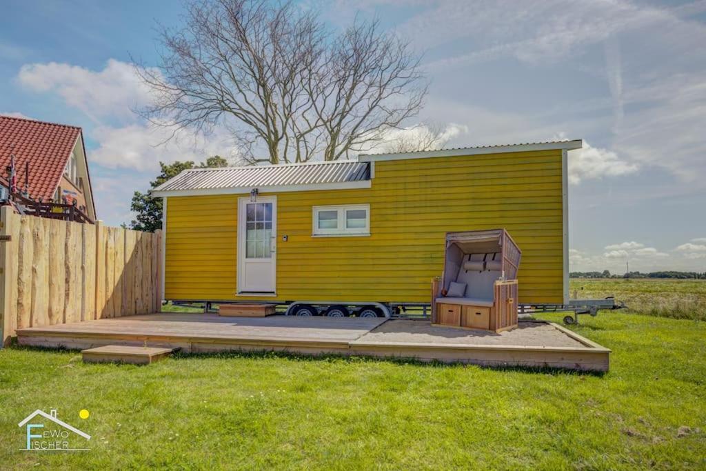 Tiny House Strandhaekster Westerdeichstrich Dış mekan fotoğraf